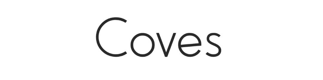 Letras para logos Coves