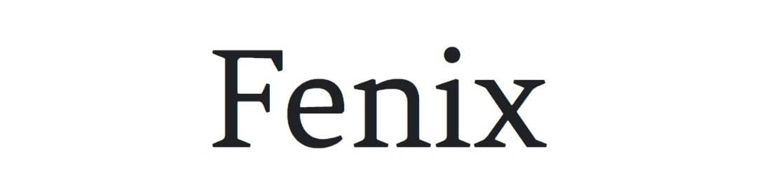 fuentes para logos Fenix
