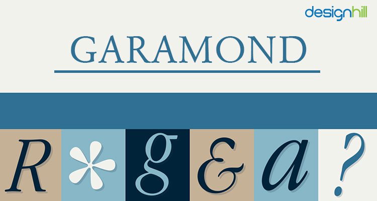 Logo con fuente Garamond