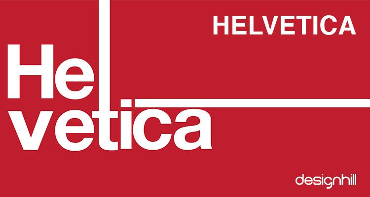 Logo con fuente Helvetica