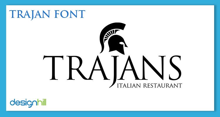 Logo con fuente Trajan