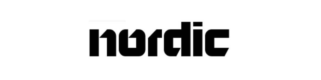 Letras para logos Nordic
