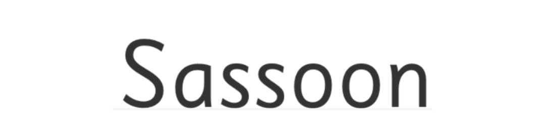 tipografias para logos gratis Sassoon