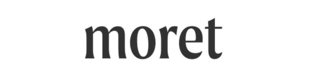 Letras para logos Moret